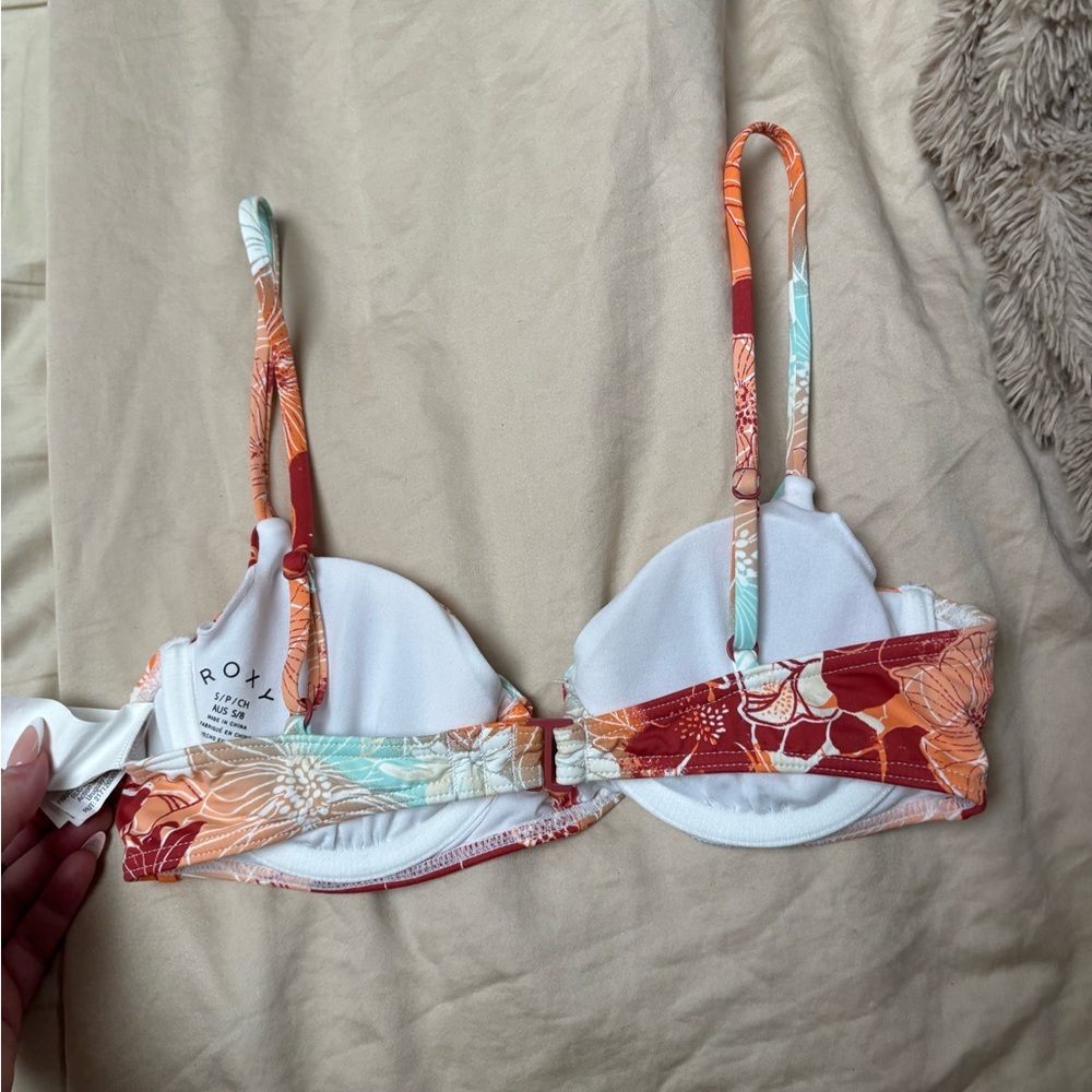 Floral Multicolor Women's Bra - Picture 3 of 4
